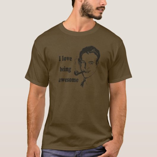 T-shirt J'aime être impressionnant (Devant)