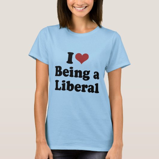 T-shirt J'AIME ÊTRE LIBÉRAL - .png (Devant)