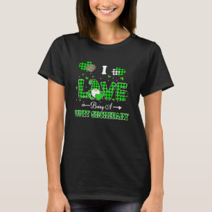 T-shirt J'Aime Être Secrétaire de l'Unité Gnome Leopard Pa