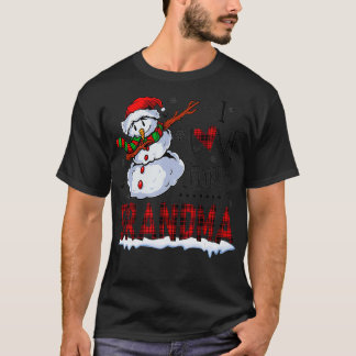T-shirt J'Aime Être Un Grand Snowman Noël De Famille