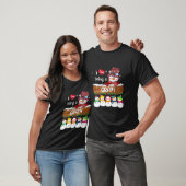 T-shirt J'Aime Être Un Snowman Gram Avec Des Neiges Christ (Unisexe)