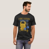 T-shirt J'Aime Faire De L'Exercice Parce Que J'Aime Manger (Devant entier)