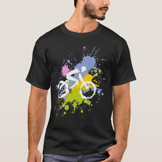 T-shirt J'aime faire du vélo (Devant)