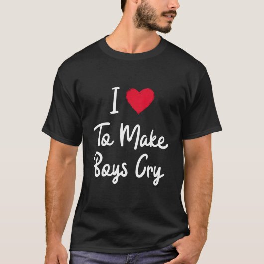T-shirt J'aime Faire Pleurer (Devant)