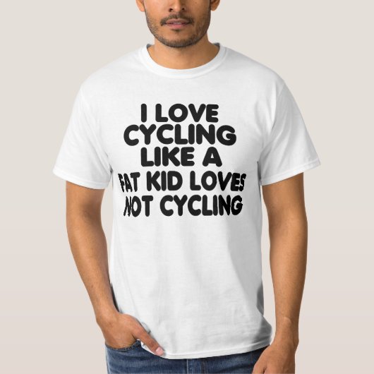 T-shirt J'aime faire un cycle (Devant)
