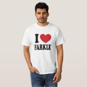T-shirt J'aime Farkle (Devant entier)
