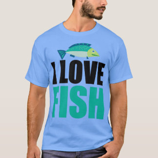 T-shirt J'aime Fish 5
