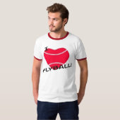 T-SHIRT J'AIME FLYBALL (Devant entier)