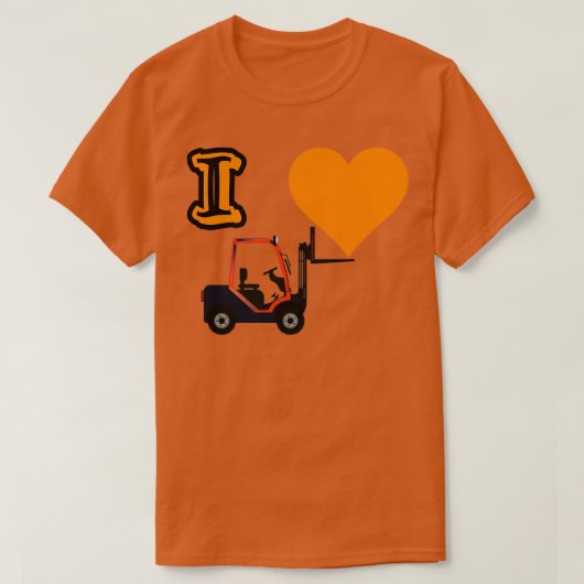 T-shirt J'aime Forklifend Triblend (Design devant)
