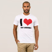 T-shirt J'aime Fort Lauderdale (Devant entier)