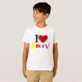 T-shirt J'aime Friv (Devant entier)