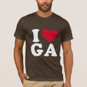 T-SHIRT J'AIME GA (Devant)