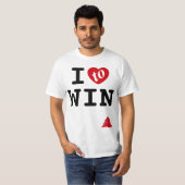 T-shirt J'aime gagner (Devant entier)