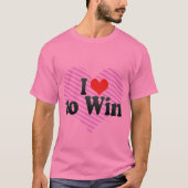 T-shirt J'aime gagner (Devant)