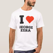 T-shirt J'aime George Ezra (Devant)
