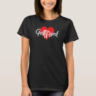T-shirt J'aime Gottfried prénom Amour Cœur