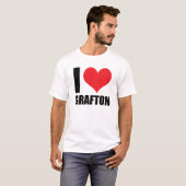 T-shirt J'aime Grafton (Devant entier)