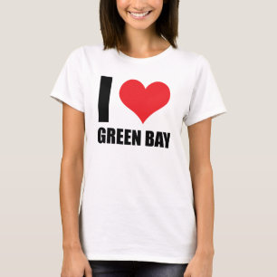 T-shirt J'aime Green Bay