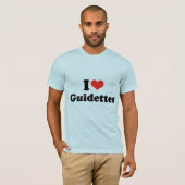 T-shirt J'aime Guidettes (Devant entier)