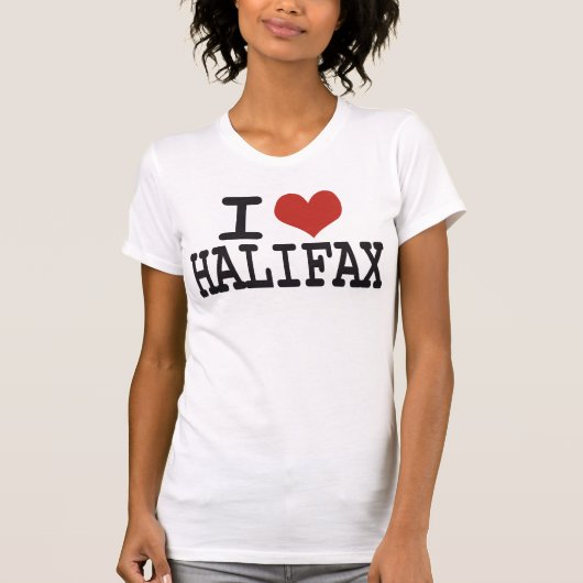 T-shirt J'aime Halifax (Devant)