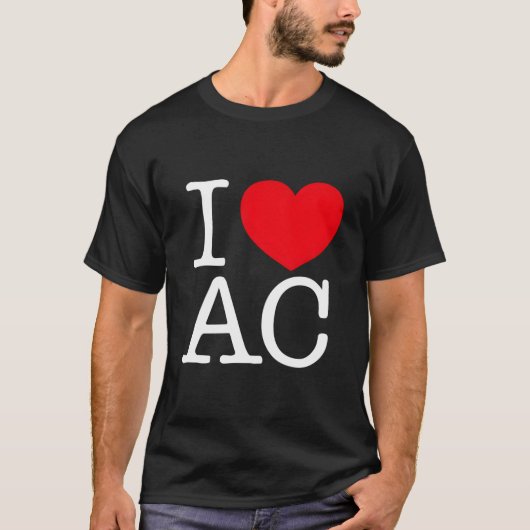 T-shirt J'aime He Ac (Devant)