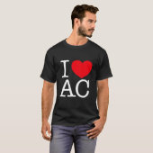 T-shirt J'aime He Ac (Devant entier)