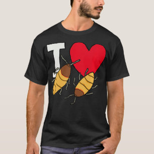 T-shirt J'Aime Hissing Cockroaches