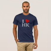T-shirt J'aime Hong Kong (Devant entier)