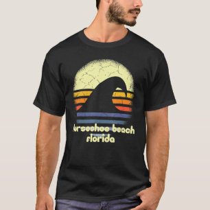 T-shirt J'aime Horseshoe Beach Floride Ocean Wave Fl