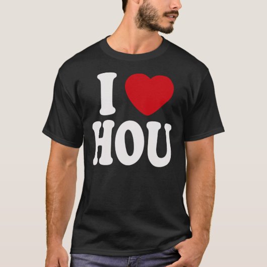 T-shirt J'aime HOU (Devant)