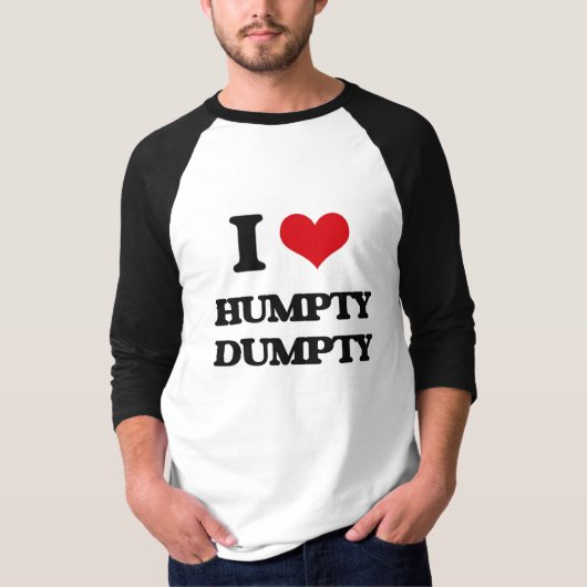 T-shirt J'aime Humpty Dumpty (Devant)