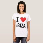 T-shirt J'aime Ibiza (Devant entier)