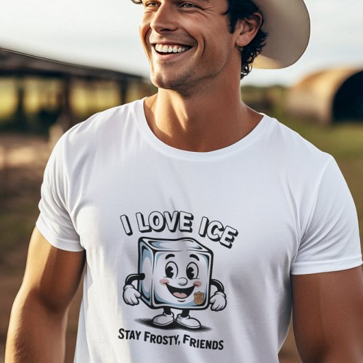 T-shirt J'aime ICE Sécurité frontalière de l'immigration