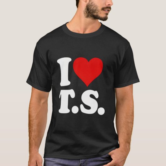 T-shirt J'Aime Il Ts T S (Devant)