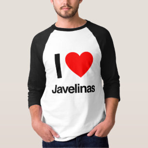 T-shirt j'aime javelinas