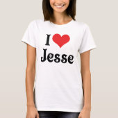 T-shirt J'aime Jesse (Devant)