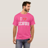 T-shirt J'aime Jésus (Devant entier)