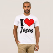T-shirt J'aime Jésus (Devant entier)
