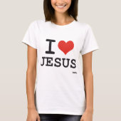T-shirt J'aime Jésus (Devant)
