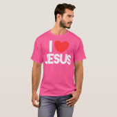 T-shirt J'aime Jésus (Devant entier)