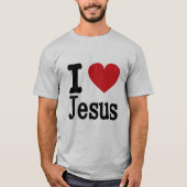 T-shirt J'aime Jésus (Devant)
