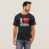 T-shirt J'aime Jésus (Devant entier)