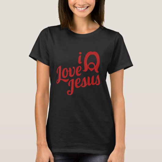 T-shirt J'aime Jésus (Devant)