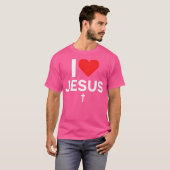 T-shirt J'aime Jésus (Devant entier)