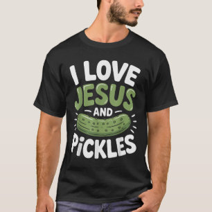 T-shirt J'aime Jésus et les cornichons