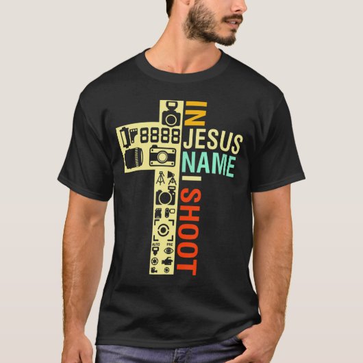 T-shirt J'Aime Jésus Et Pizza Christian Pizza Baker Bas (Devant)