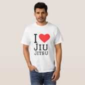 T-shirt J'aime Jiu jitsu (Devant entier)