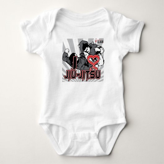 T-shirt J'aime Jiu-Jitsu (Devant)