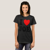 T-shirt J'aime Joe (Devant entier)