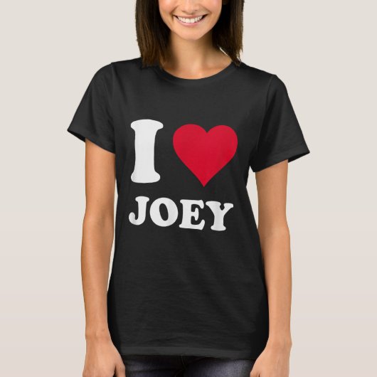 T-shirt J'Aime Joey (Devant)